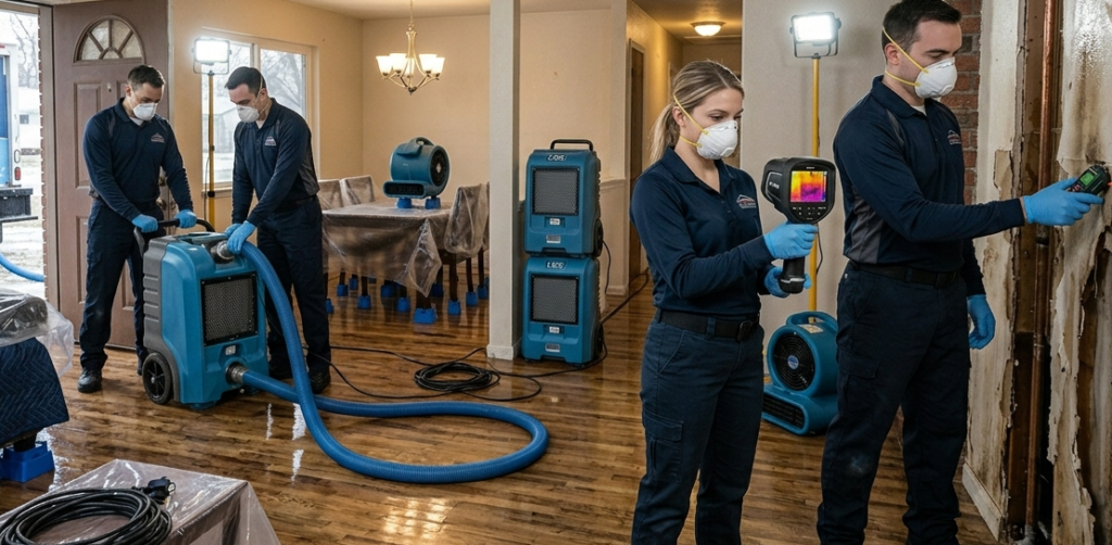 What a Water Damage Restoration Company Actually Does
