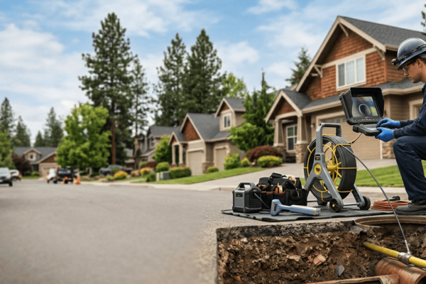 Cross Bore Inspection in Spokane, WA