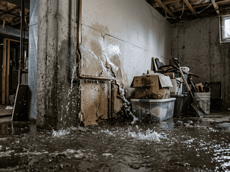 Burst Pipe in Your Basement? Here’s What Every Spokane Homeowner Should Know